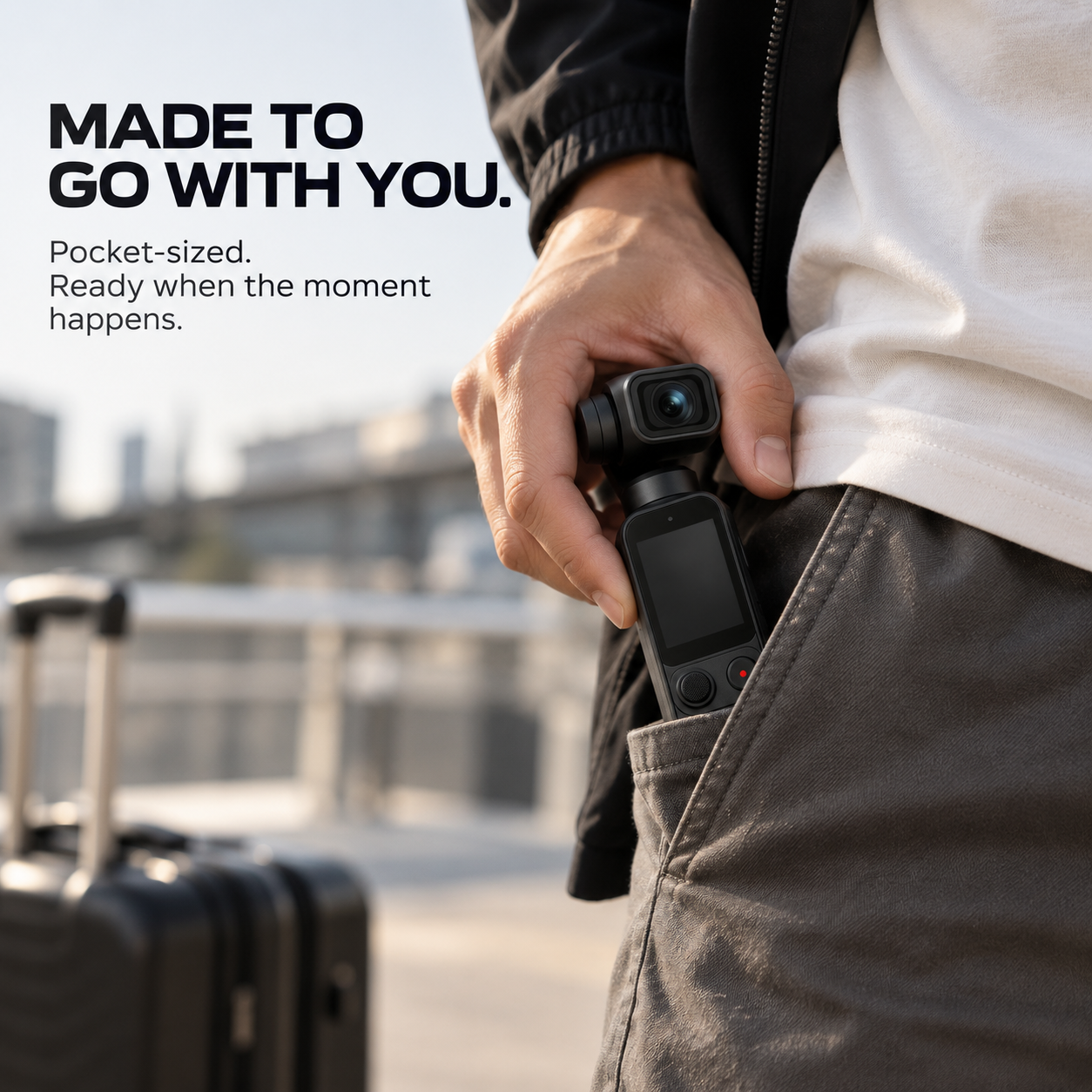 PicoCam™ 3-Axis Pocket Gimbal Camera